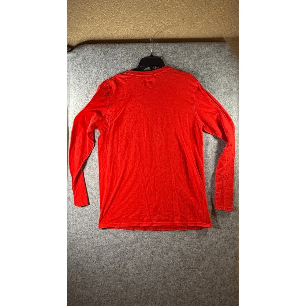 Majestic‎ St Louis Cardinals Mens Long Sleeve T-Shirt Red Graphic Size M MLB